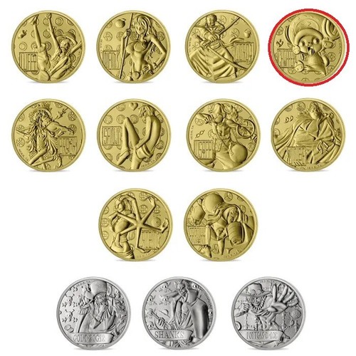 Mini médaille one piece - mini-médaille,