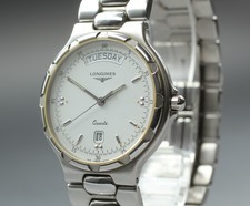 [Presque comme neuf / papiers] Montre Longines Conquest L1.615.4 Day Date...