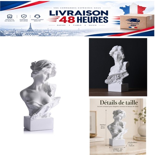 Statue buste aphrodite - statue,