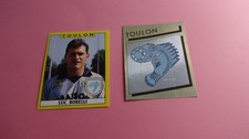 2 images ORIGINALES - FOOT  89 - TOULON  dont  BADGE