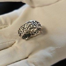 Bague Argent 925 Jonc Ajouré