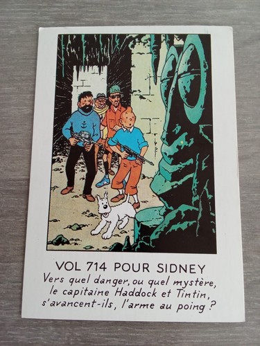 Cartes postales no48 tintin - cartes,