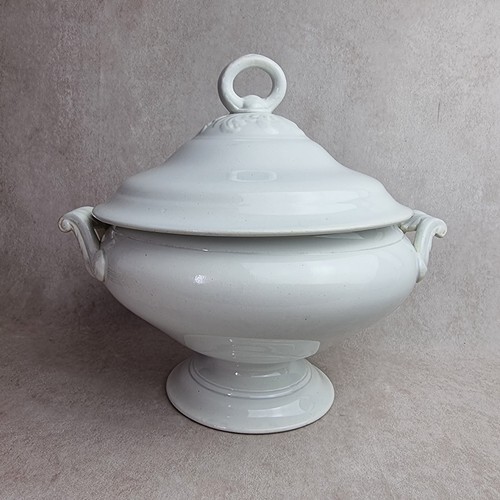 Soupière ancienne creil - soupière,
