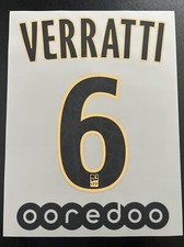 FLOCAGE OFFICIEL PSG Monblason VERRATTI EXTERIEUR 2018/2019