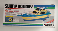 Nikko Sunny Holiday Bateau telecommandé vintage 80 REF 19903