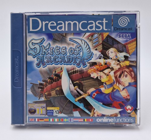 Skies arcadia sega - of,