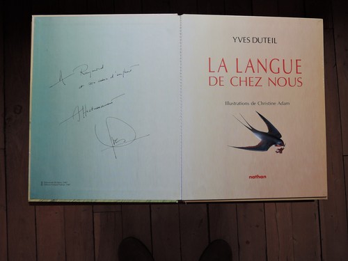 Langue chez nous - nous, yves