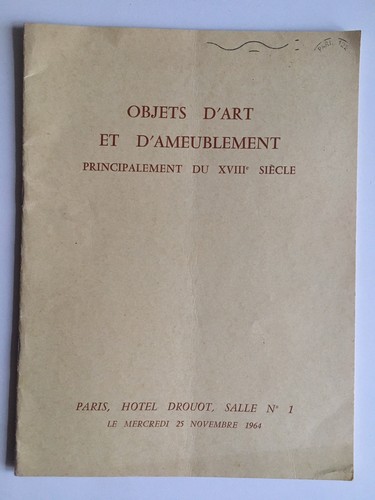 Catalogue vente objet - catalogue, de