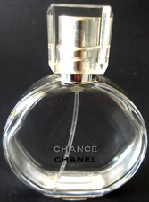FLACON de PARFUM VIDE " CHANCE " de CHANEL - " Eau Tendre " - 50 ml - TBE.
