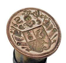 Sceau En Cire Intaglio Matrice