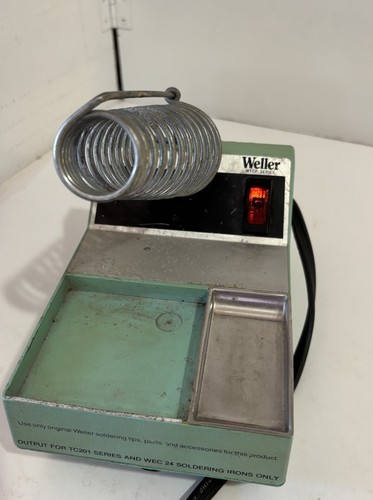 Vtg weller tc201 soldering - vtg,