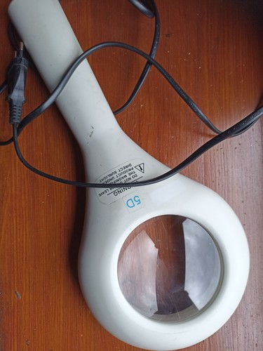Lampe loupe main - lampe, à