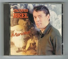 ♫ - JACQUES BREL - MARIEKE - CD 18 TITRES - 1962 - BON ÉTAT - ♫