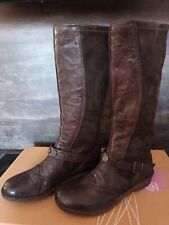 Bottes Cuir marron KHRIO T38