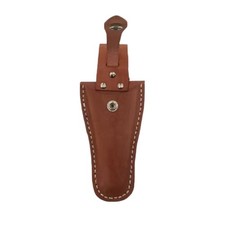 Étui en cuir marron