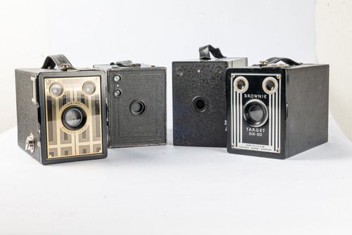 Box cameras brownie target - box,