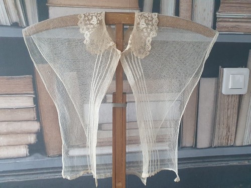 Plastron devantier tulle - plastron,