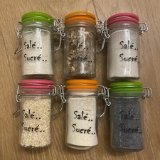 Mini verrine bocaux décoratifs en verre ❤️ Salé sucré Décoration design moderne