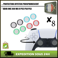 ✅ PROTECTION JOYSTICK MANETTE XBOX ONE 360 Wii U PS5 PS4 PS3 GRIP PHOSPHORESCENT