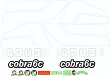 STAR SAM® KIT ADHÉSIFS PUCH COBRA 6C 1ère SÉRIE AUTOCOLLANTS MOTOS CLASSIQUES