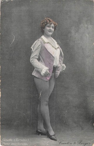 Ginette des varietes - cp,