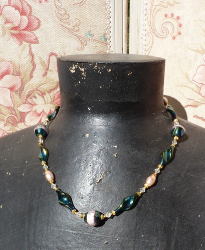 Ancien collier fantaisie - ancien,
