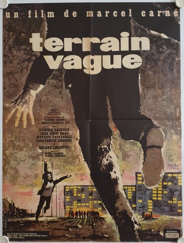 Affiche cinéma terrain - affiche,