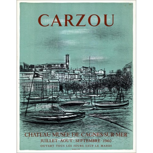 Carzou jean lithographie - carzou,
