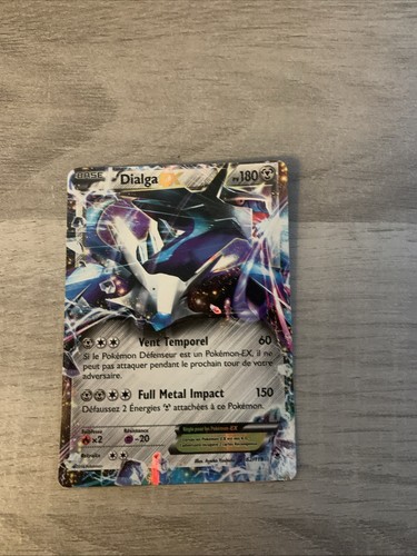 Carte pokémon dialga - ex,