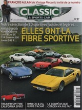 CLASSIC & SPORTS CAR 87 SPITFIRE JAGUAR TYPE D ASTON MARTIN DB3 S CITRO DS COUPE