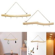 Crochet de branche en bois