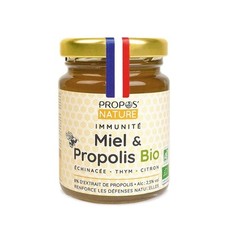 Mélange Miel et Propolis BIO - IMMUNITÉ - 125 grammes