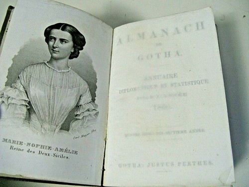 Almanach gotha dipomatique - almanach,