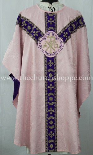 Rose gothique chasuble - gothique,