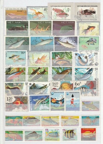 Petit lot timbres thème - de,