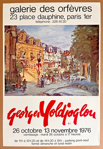 Georges yoldjoglou affiche - yoldjoglou,