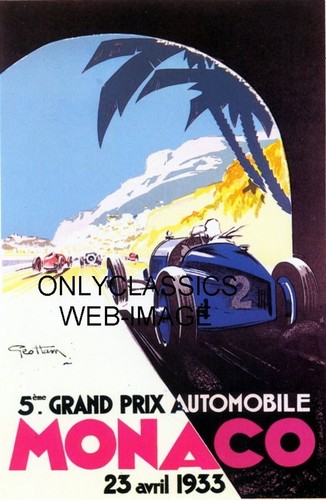 1933 monaco grand prix formula - grand,