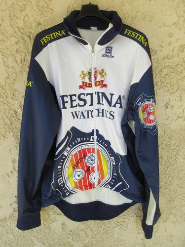 Veste cycliste festina vintage - festina,