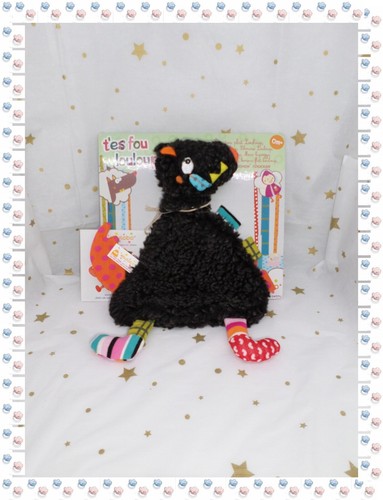 Doudou plat loup - -,
