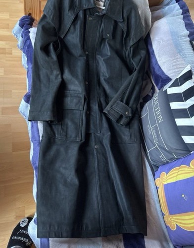Manteau cache poussière cuir - poussière,