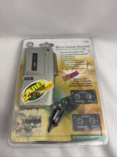 Micro cassette voice - ge,