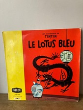 TINTIN LE LOTUS BLEU LP 33t