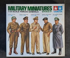 maquette militaire incomplète figurines Famous Generals Tamiya 3618 échelle 1/35
