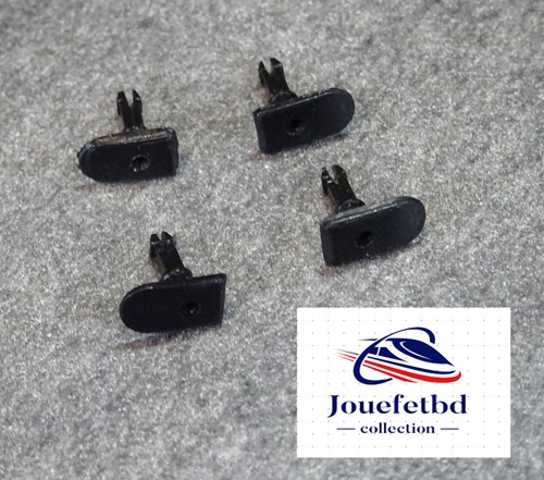 Jouef 4 tampons noirs - jouef, ho