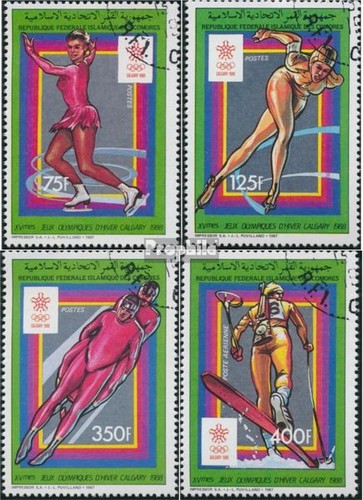 Timbres comores 1988 - , mi