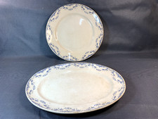 Lot 2 anciens grands plats de