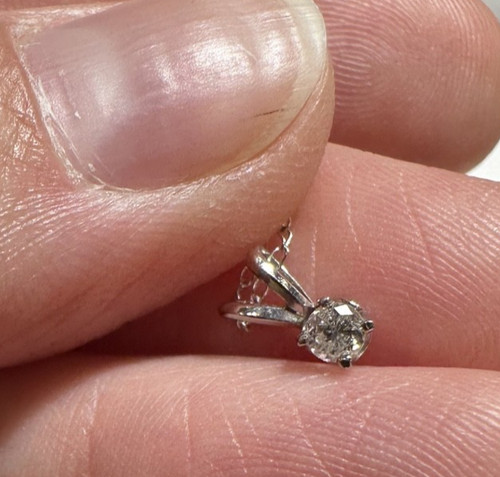 14k blanc délicat - 18, "