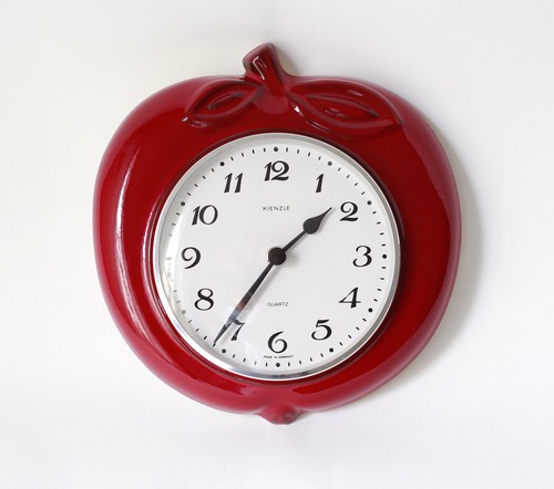 Horloge cuisine céramique - horloge,