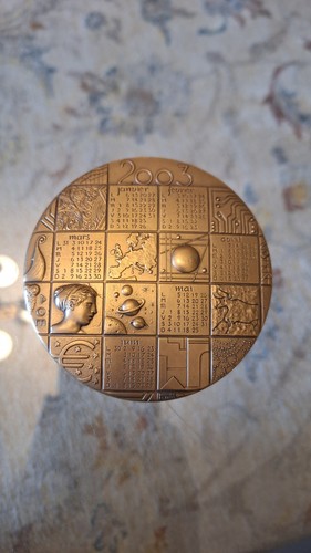 France médaille calendrier - france,,