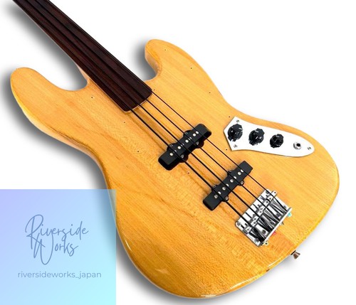 Fretless bass bois - bois, de